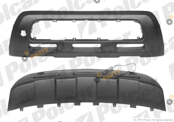 Накладка бампера Polcar 416507-5
