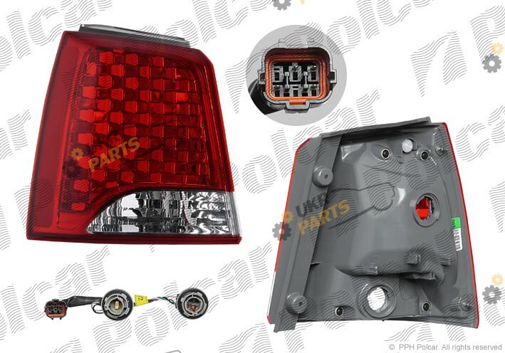Задний фонарь Polcar 417288-E