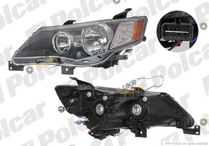 Основная фара Polcar 526610-E