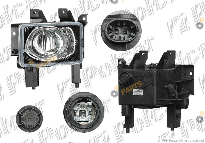 Противотуманная фара Polcar 551029-E