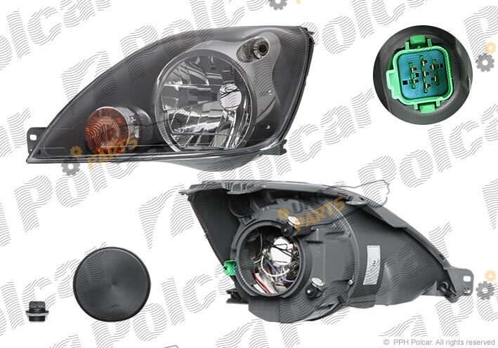Основная фара Polcar 3237101E