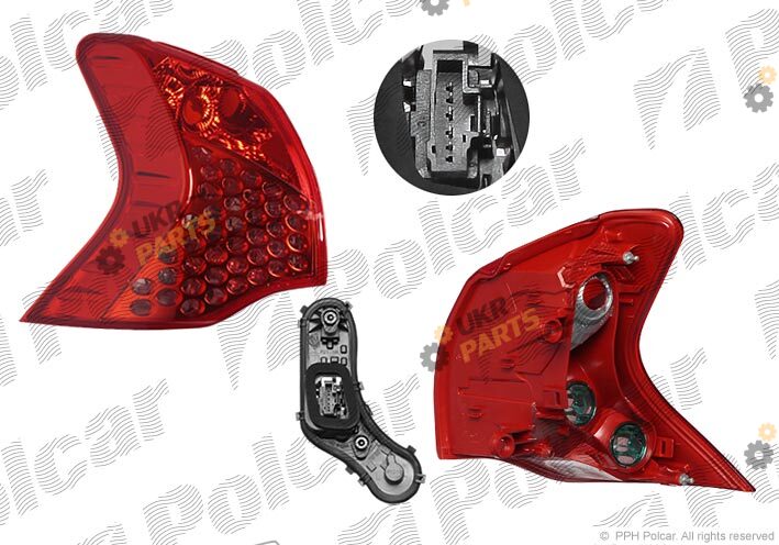 Задний фонарь Polcar 578087-U