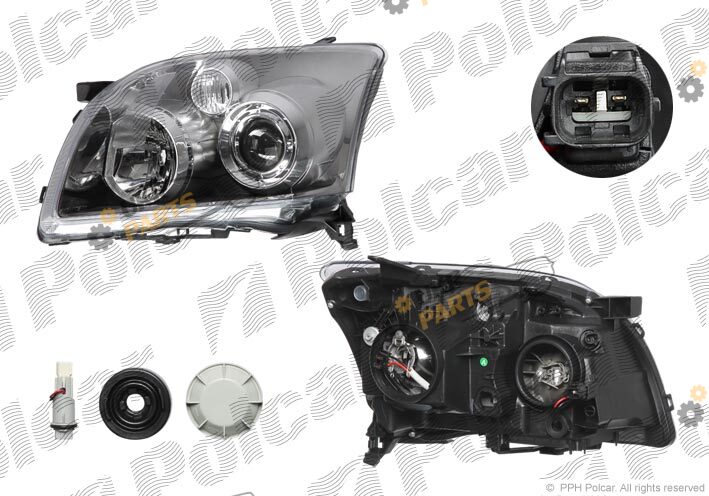 Основная фара Polcar 8126090E