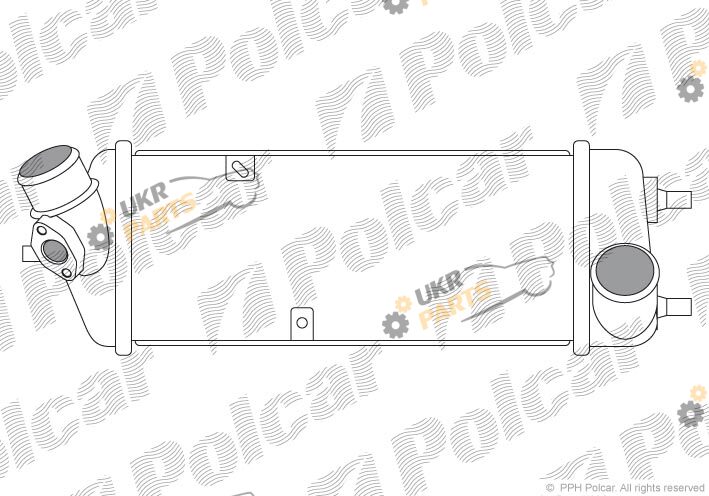 Интеркулер Polcar 4117J83X