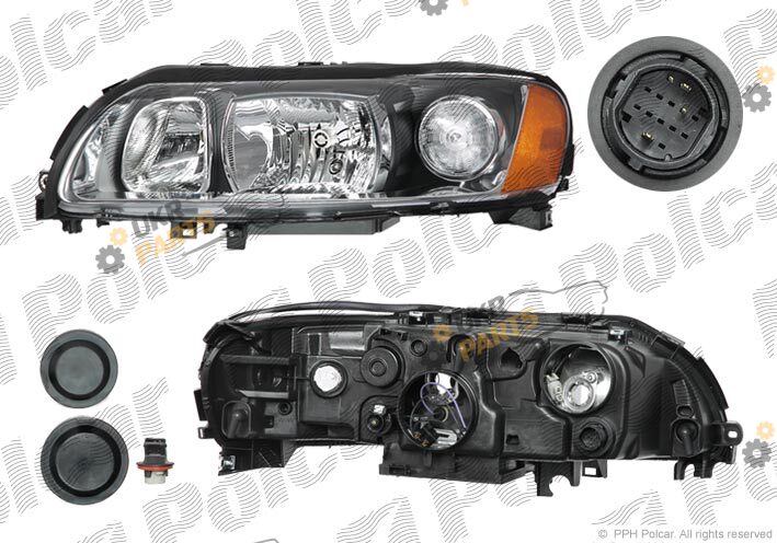 Основная фара Polcar 906109-E