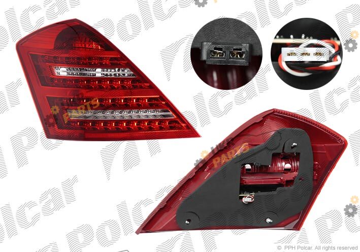 Задний фонарь Polcar 503287-E
