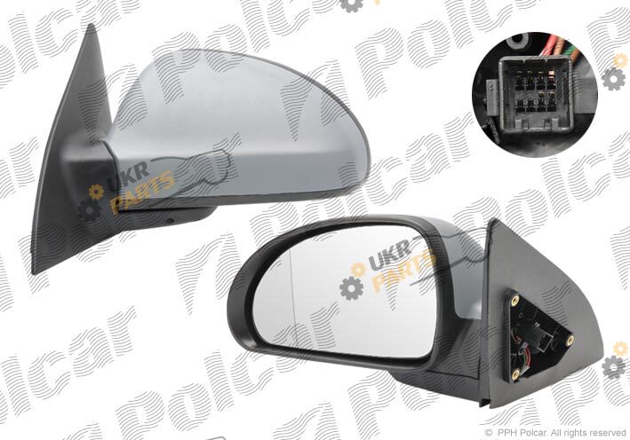 Наружное зеркало Polcar 4114513E