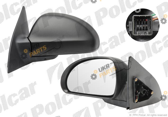 Наружное зеркало Polcar 4114514E