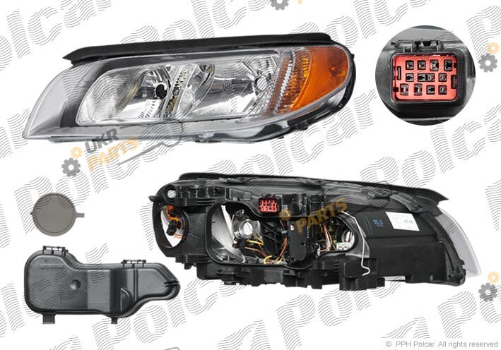 Основная фара Polcar 9082091E