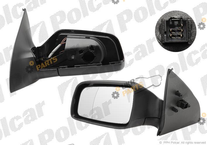 Наружное зеркало Polcar 5508515E