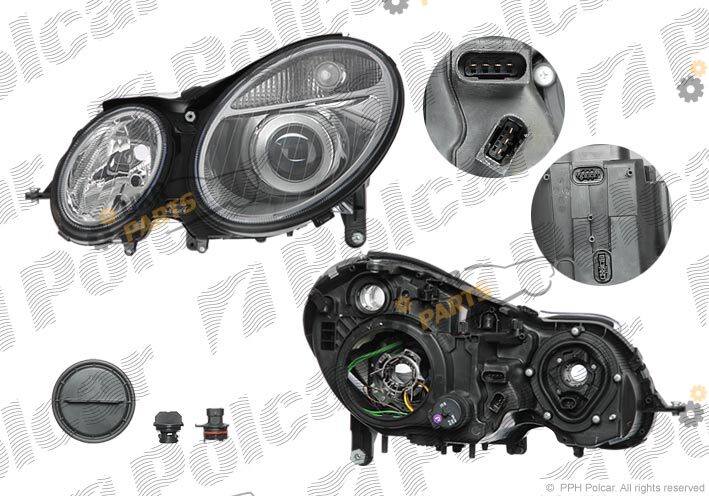 Основная фара Polcar 5016101E