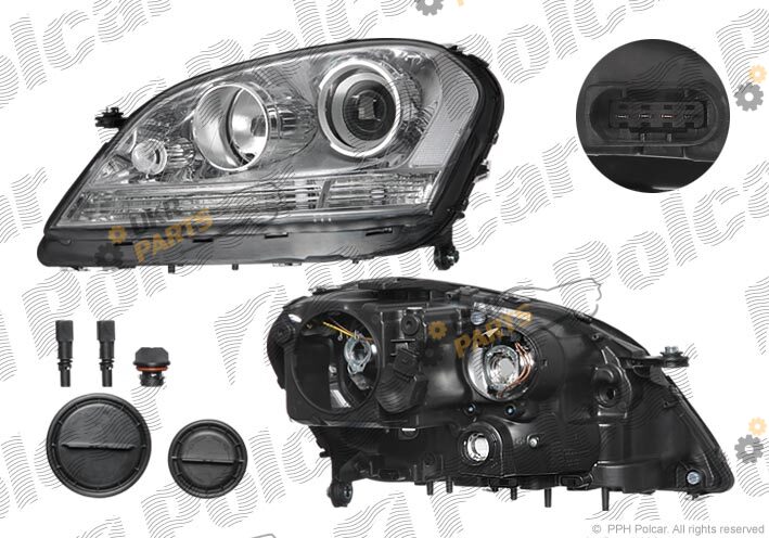 Основная фара Polcar 504510-E