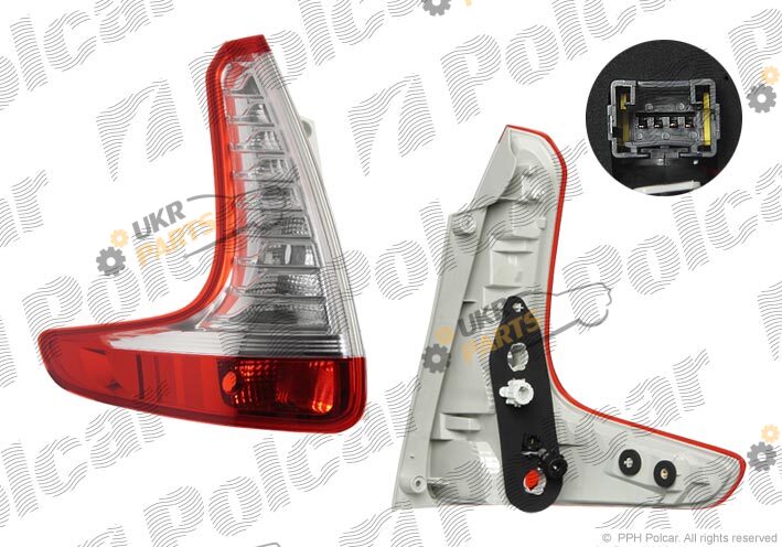 Задний фонарь Polcar 6073872V