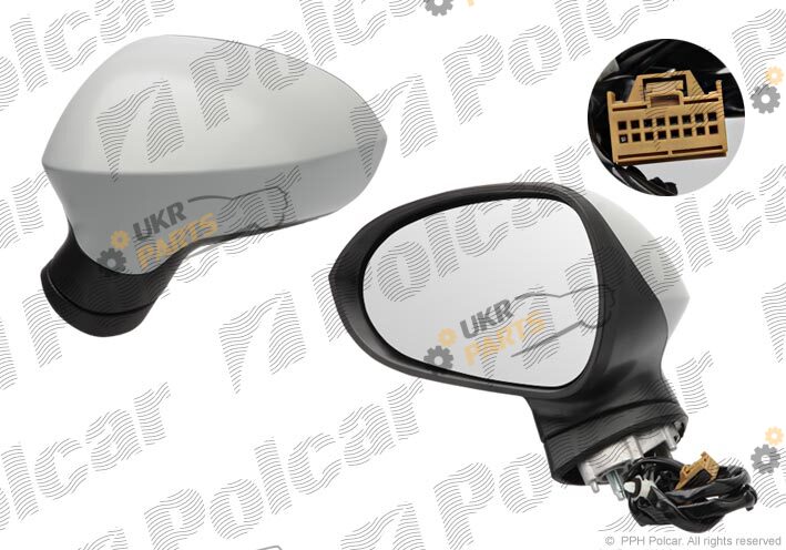 Наружное зеркало Polcar 6740524M