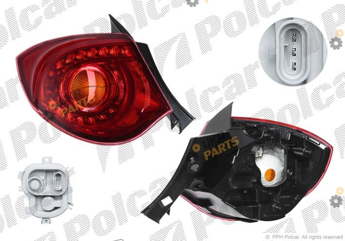 Задний фонарь Polcar 142188-U