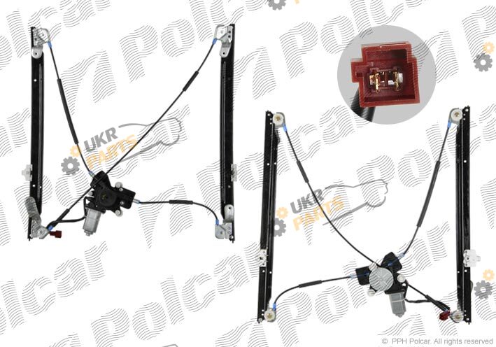 Стеклоподъемник Polcar 2420PSE1