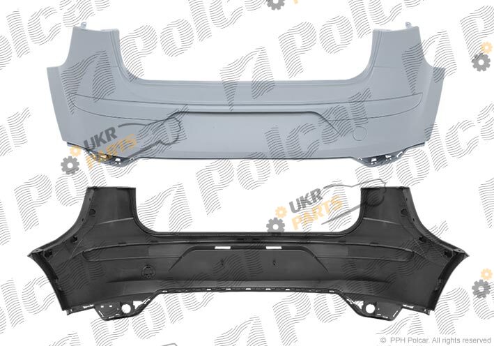 Бампер Polcar 675596-1