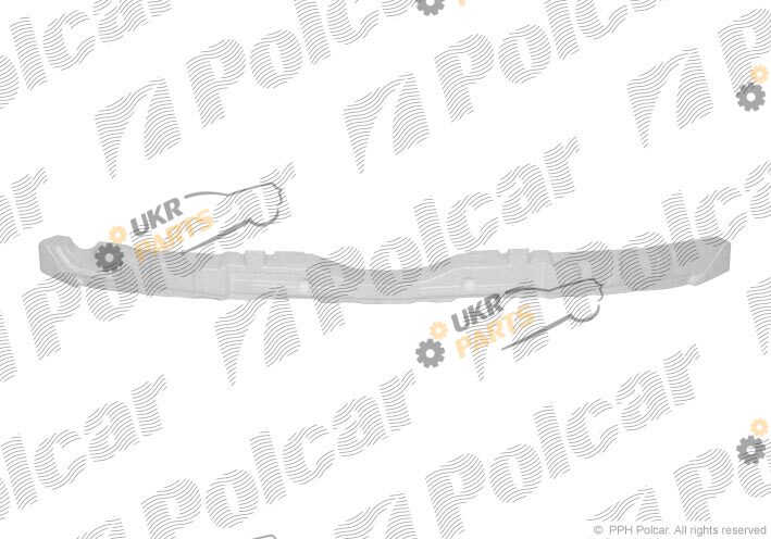 Усилитель бампера Polcar 551107-4