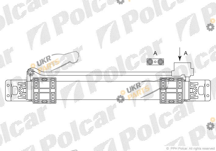 Масляный радиатор Polcar 9555L83X