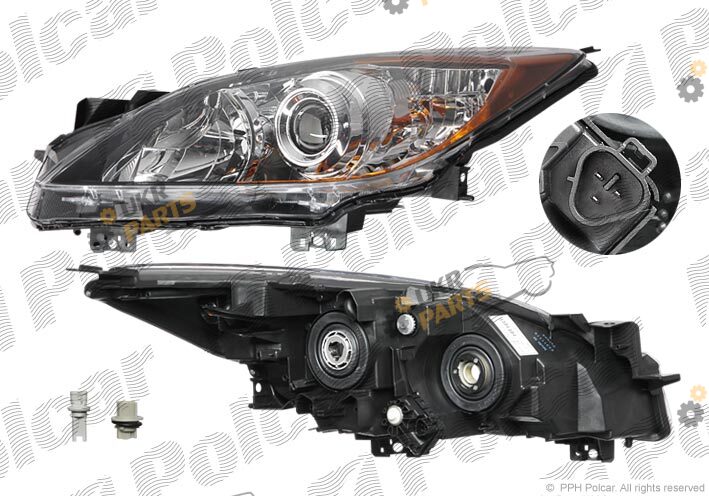 Основная фара Polcar 4542101E