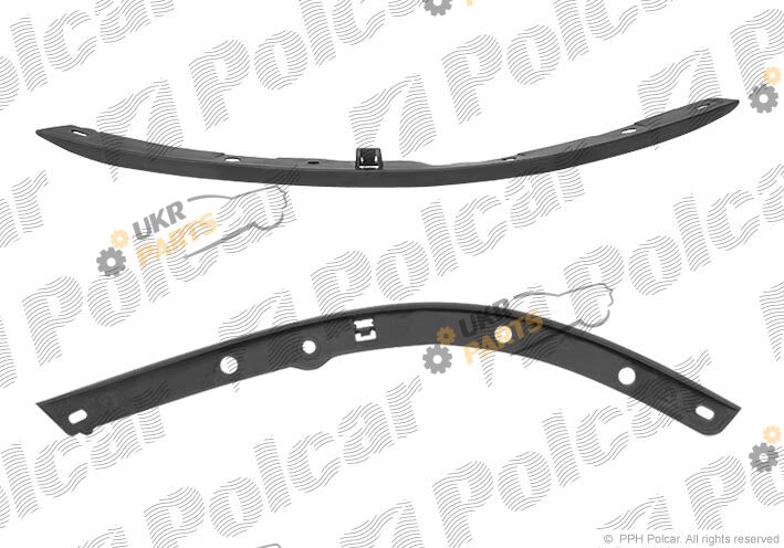 Спойлер бампера Polcar 456025-1