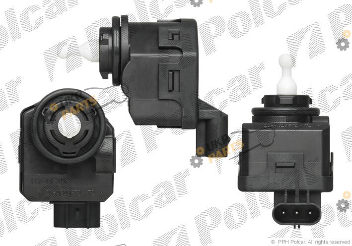 Регулировочный элемент, регулировка угла наклона фар Polcar 550809-9