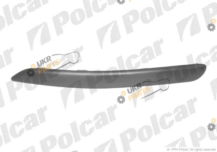 Накладка бампера Polcar 812607-6