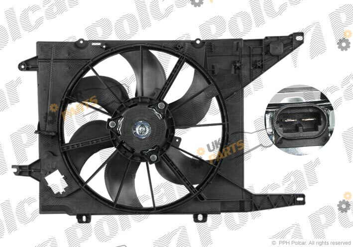 Вентилятор охлаждения двигателя Polcar 280023W2