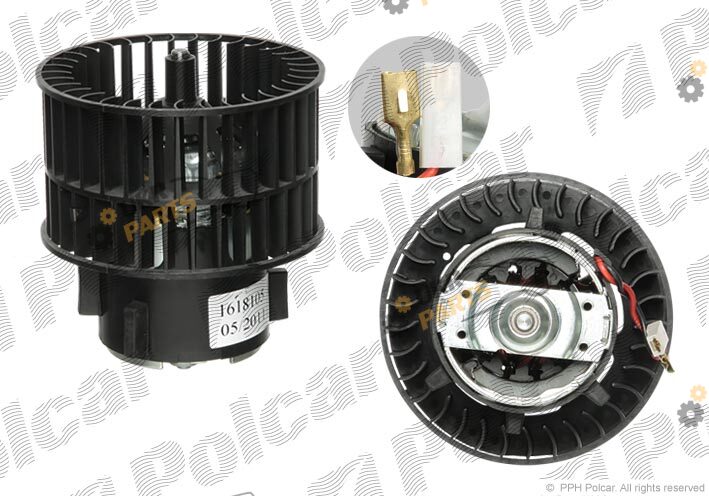 Вентилятор салона Polcar 5555NU-2