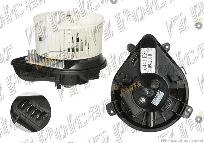 Вентилятор салона Polcar 5786NU-2