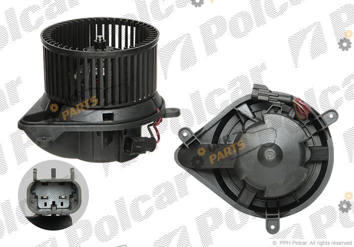 Вентилятор салона Polcar 6007NU-9