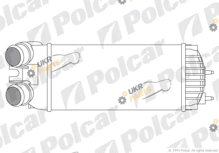 Интеркулер Polcar 2351J8-3