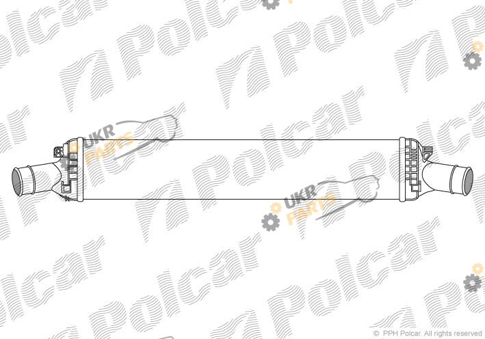 Интеркулер Polcar 1337J82X