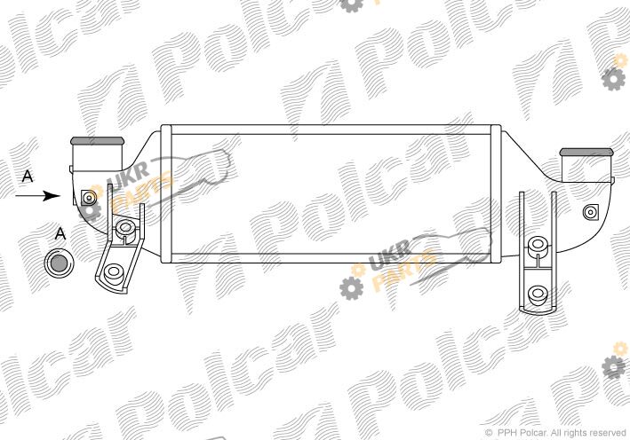 Интеркулер Polcar 3201J8-1