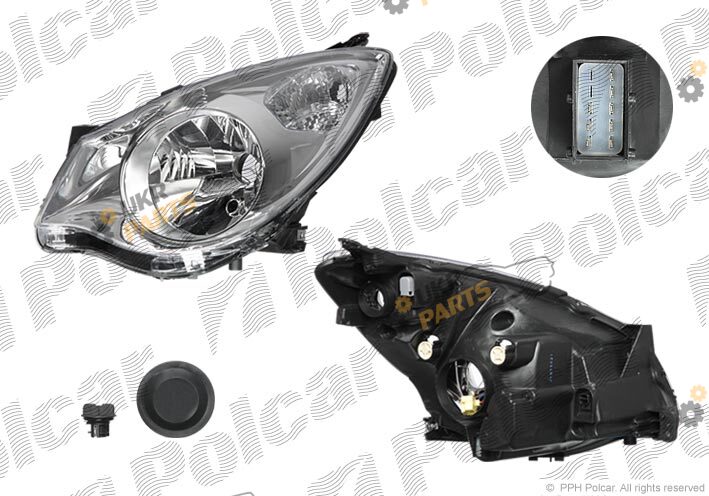 Основная фара Polcar 550610-E