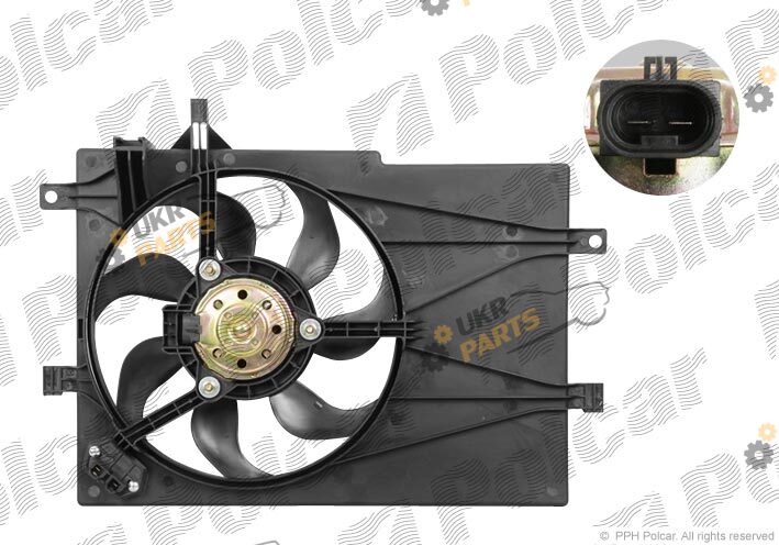 Вентилятор охлаждения двигателя Polcar 300623W1-1