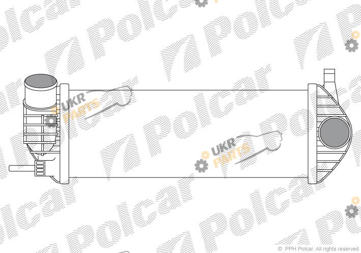 Интеркулер Polcar 6062J8-2