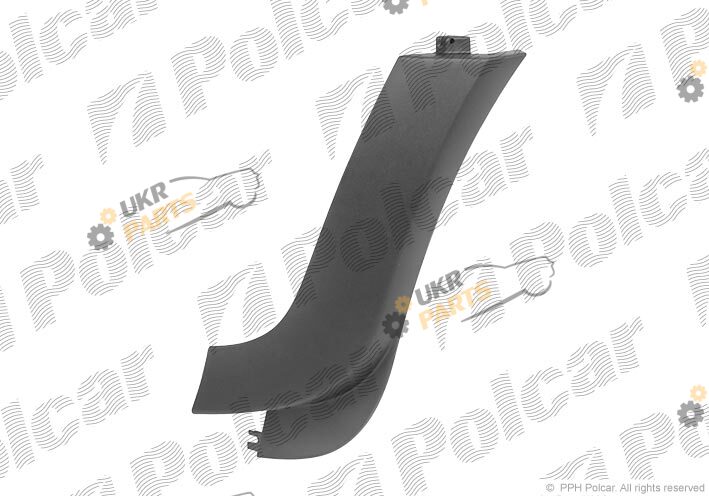 Спойлер бампера Polcar 510125-1