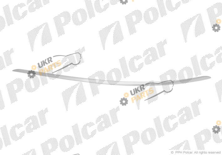 Облицовка бампера Polcar 50700722