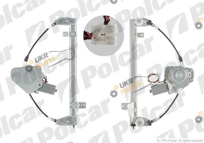 Стеклоподъемник Polcar 6070PSE4