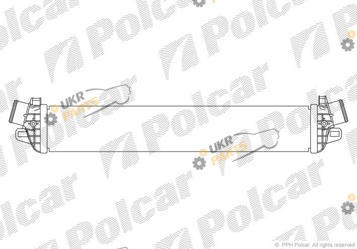 Интеркулер Polcar 1421J84X