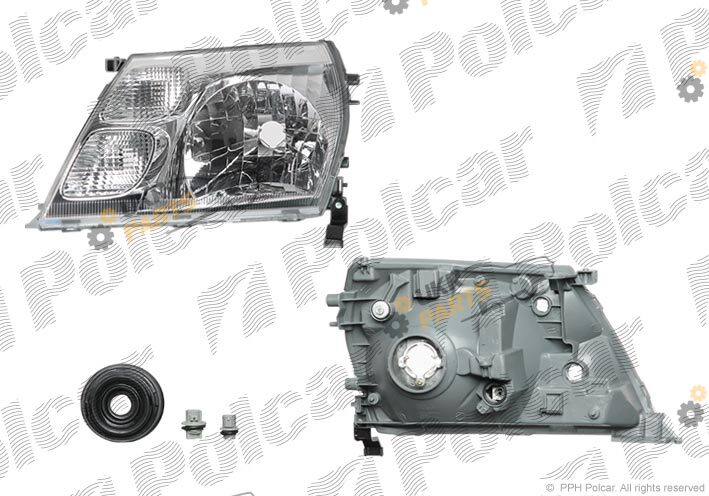 Основная фара Polcar 816709-E