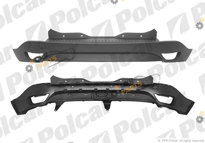 Бампер Polcar 607396-1