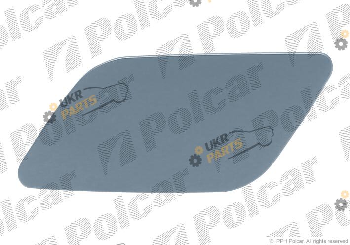 Накладка бампера Polcar 137007-7
