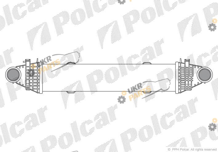 Интеркулер Polcar 5018J81X