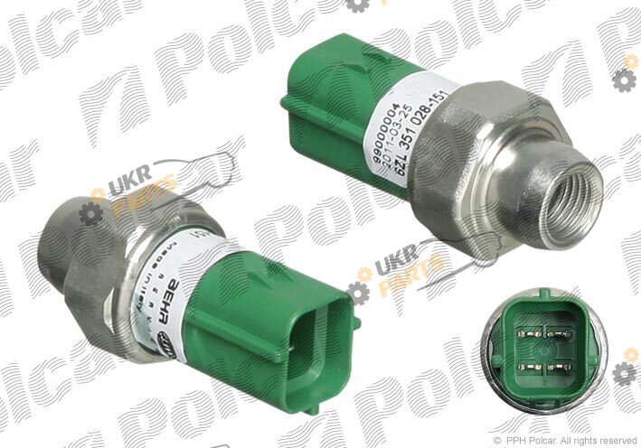Пневматический клапан кондиционера Polcar 6ZL351028151