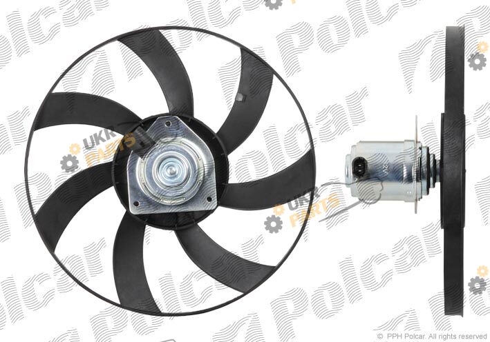 Вентилятор охлаждения двигателя Polcar 601123U2