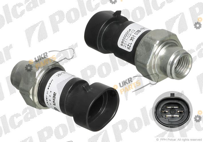 Пневматический клапан кондиционера Polcar 6ZL351028191