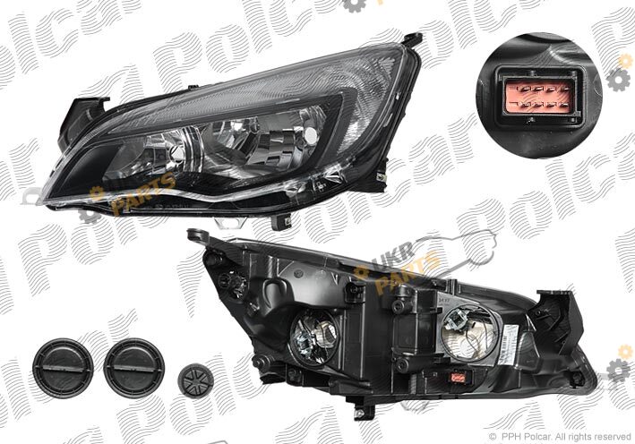 Основная фара Polcar 5511101H