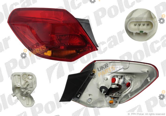 Задний фонарь Polcar 551188-U